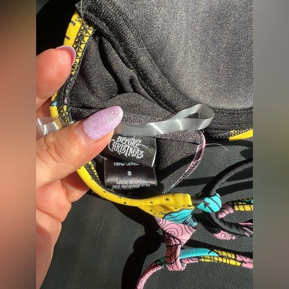 The Nightmare Before Christmas Sally Swimsuit Top Bikini - Picture 6 of 6